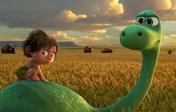 Картинка мультфильм, animated film, Хороший динозавр, The Good Dinosaur