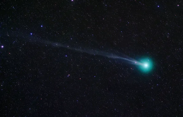 Картинка космос, звезды, Комета, (Лавджоя), C/2014 Q2