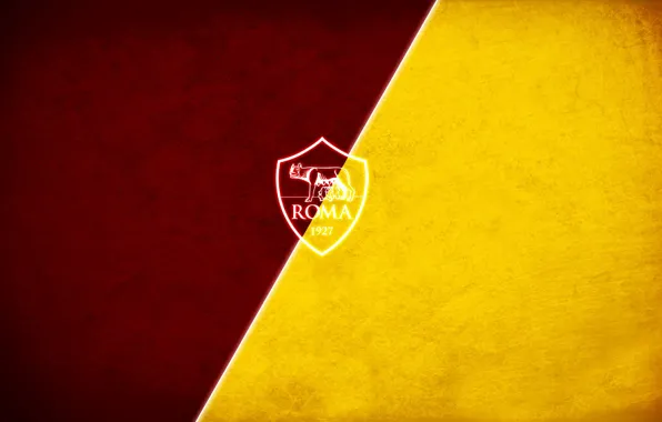 Картинка wallpaper, sport, logo, football, AS Roma