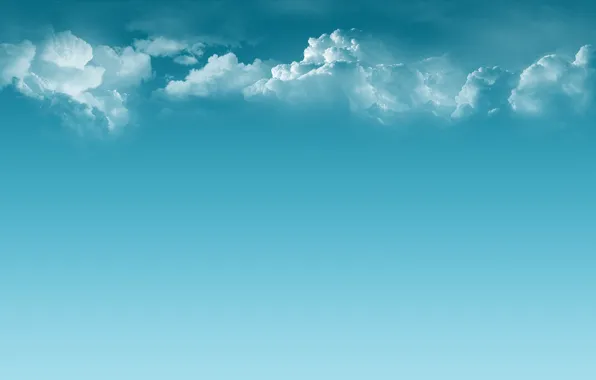 Картинка облака, спокойствие, Минимализм, blue, умиротворение