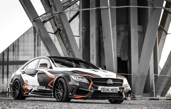 Картинка Mercedes-Benz, tuning, CLS 500, M&amp;D Exclusive Cardesign, Black Edition Stealth
