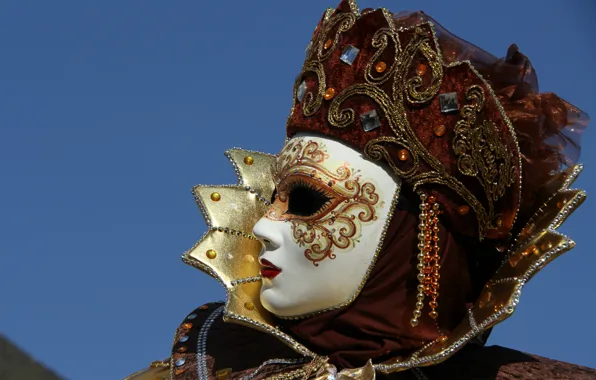 Картинка маска, костюм, Венеция, карнавал