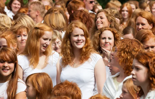 Картинка different, women, redheads