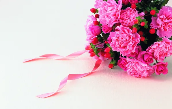 Картинка макро, цветы, букет, colorful, красочные, гвоздика, flowers, macro, bouquet, carnation
