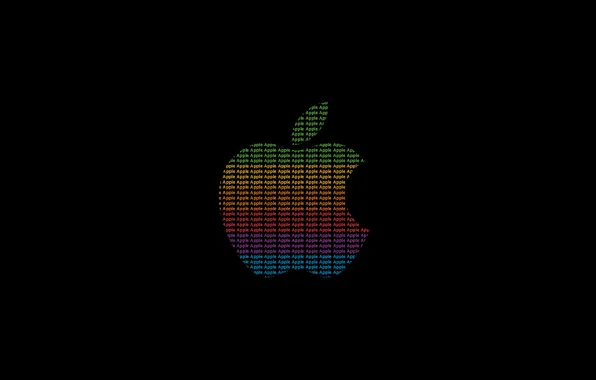 Картинка apple, яблоко, mac, слова
