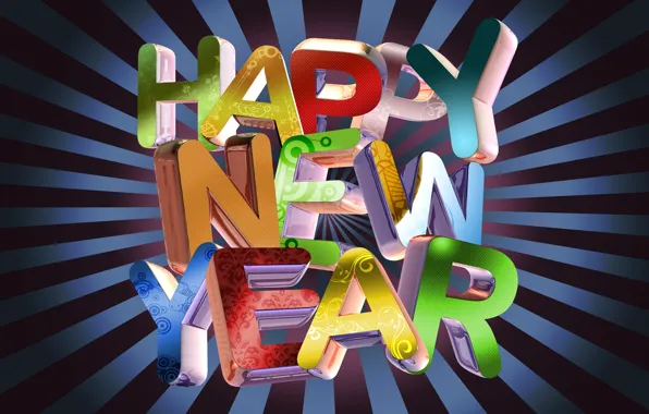 Картинка праздник, новый год, слова, happy new year, поздравление