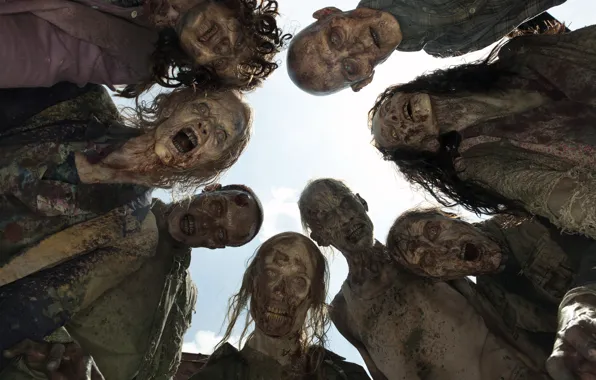 Картинка зомби, трупы, The Walking Dead, Ходячие мертвецы