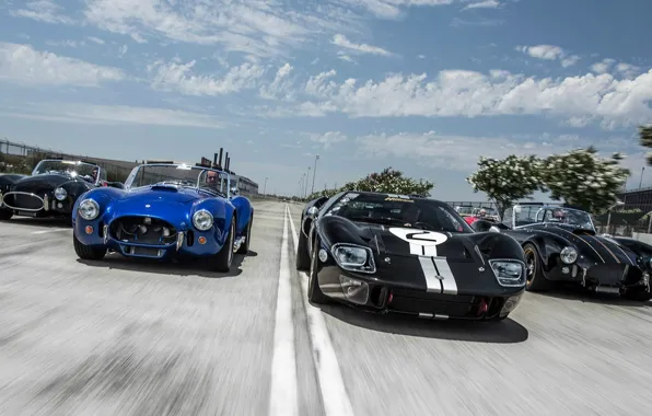 Картинка Ford, Shelby, and, Cobra, 427, '1965, '2008