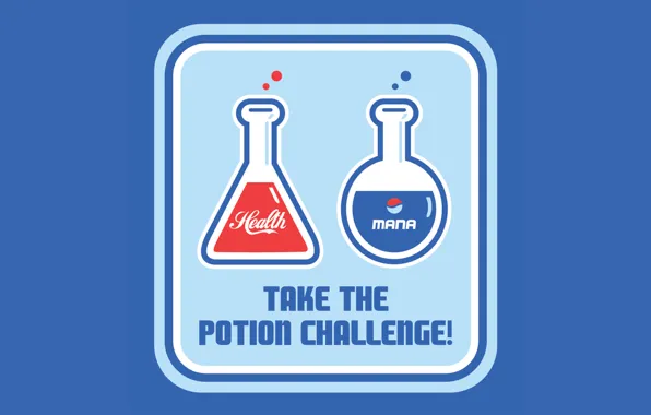 Картинка магия, выбор, Coca-Cola, вызов, Mana, зелье, challenge, Pepsi, health