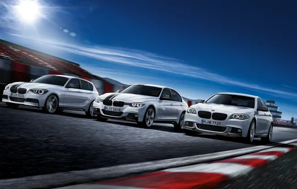 Картинка трасса, BMW, гонки, white, автомобиль