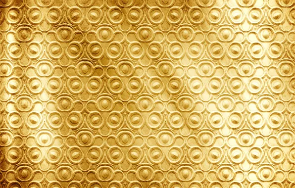Картинка металл, фон, золото, узор, текстура, golden, pattern