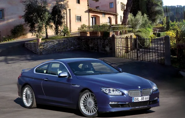 Картинка фото, Синий, BMW, Тюнинг, 2012, Автомобиль, Coupe, Bi-Turbo