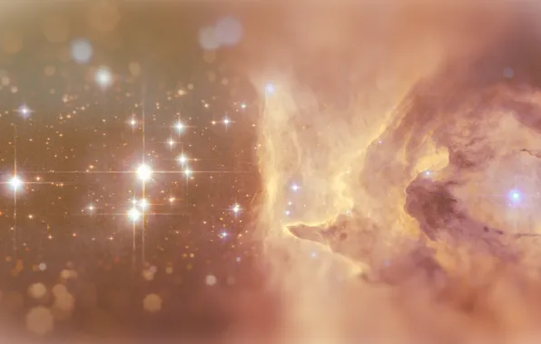 Картинка космос, звезды, туманность, nebula