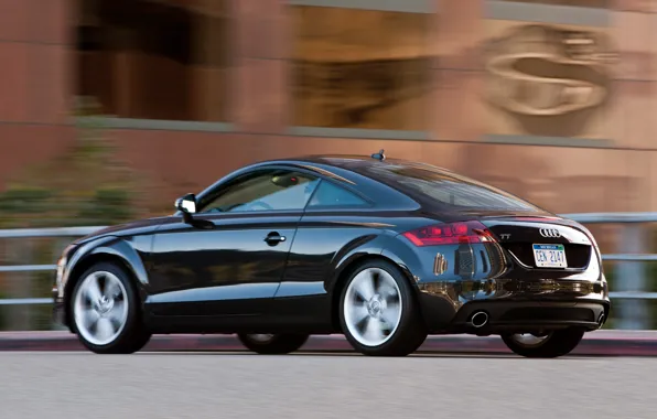 Картинка Audi, black, coupe