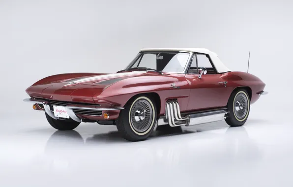 Картинка Corvette, Chevrolet, шевроле, Sting Ray, корвет, Convertible, 1963, Replica, Show Car