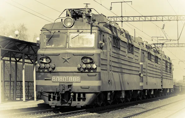Картинка поезд, Локомотив, электровоз