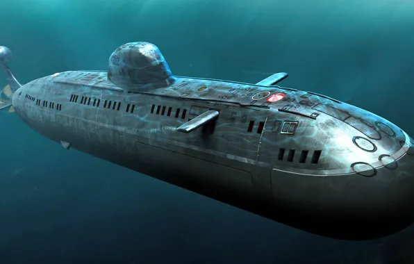 Картинка Подводная лодка, Россия, Щука