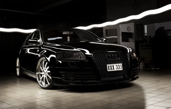 Картинка Audi, ауди, черная, black