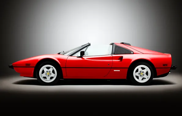 Картинка красный, Феррари, Ferrari, суперкар, Quattrovalvole, us-spec, 308 GTS