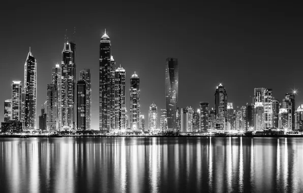 Картинка отражение, Дубай, Metallic Marina