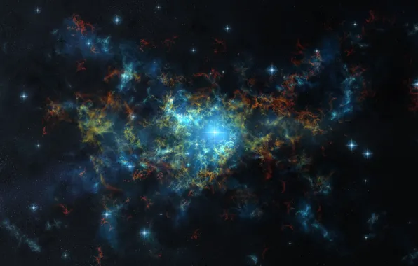 Картинка космос, туманность, space, nebula