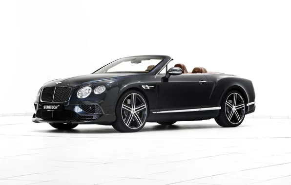 Картинка Bentley, Continental, белый фон, кабриолет, бентли, континенталь, Convertible
