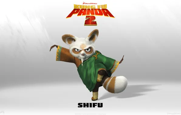Картинка fox, weapon, kung Fu, Kung fu Panda, shifu, kung Fu Panda 2