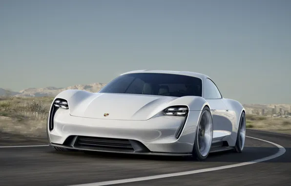 Картинка Concept, Porsche, концепт, порше, 2015, Mission E