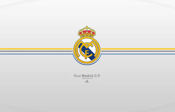 Картинка wallpaper, logo, Real Madrid CF