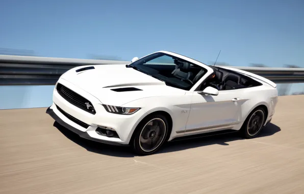 Картинка Mustang, Ford, мустанг, кабриолет, форд, Convertible, 2015, California Special
