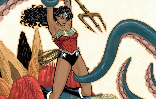 Картинка Wonder Woman, DC Comics, Диана, Diana, Чудо-женщина, Амазонка