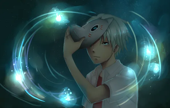Картинка anime, art, Hotarubi no Mori e, the Forest of Fireflies' Light, Gin