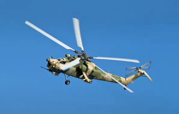Картинка оружие, вертолёт, Ми-24Н