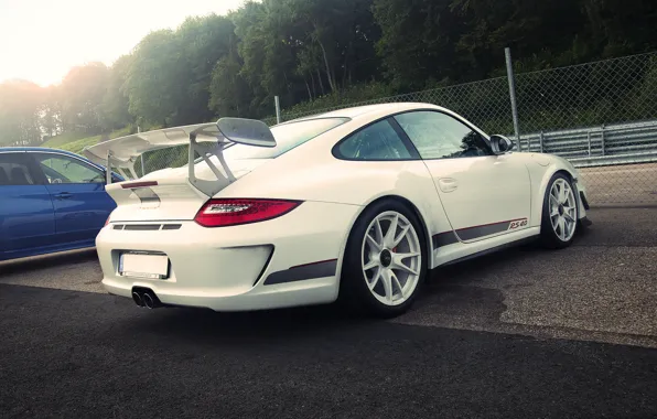 Картинка Porsche, white, GT3 RS, 4.0