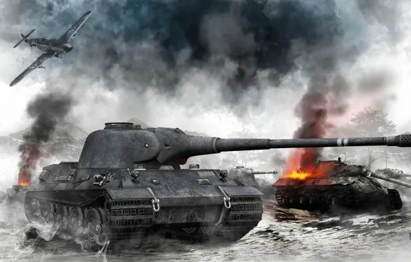 Картинка лев, лева, WoT, World of Tanks, Мир Танков, Löwe, Немецкий Танк, тт 8 лвл