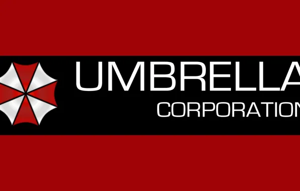 Картинка cinema, wallpaper, red, logo, game, black, cross, Resident Evil, Umbrella, movie, film, Biohazard, Umbrella Corporation, …