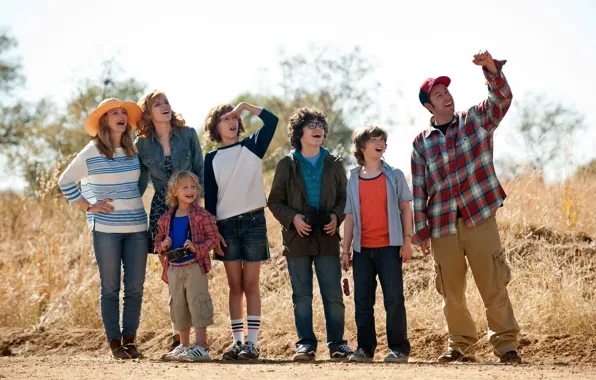 Картинка дети, Drew Barrymore, Bella Thorne, Смешанные, Blended, Adam Sandler