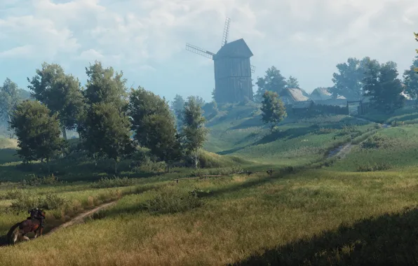 Картинка Ведьмак, Геральт, CD Projekt RED, The Witcher 3: Wild Hunt, Geralt, Ведьмак 3: Дикая Охота
