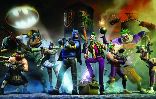 Картинка batman, joker, Gotham City Impostors