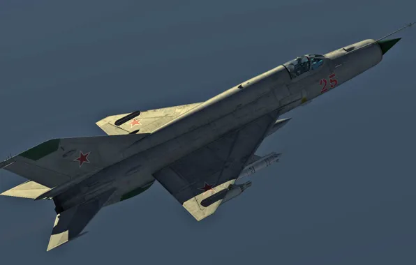 Картинка Истребитель, МиГ, МиГ-21бис