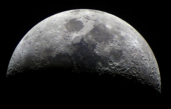 Картинка поверхность, луна, спутник, Moon