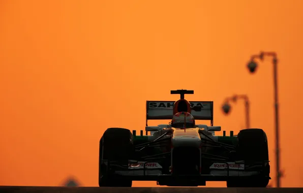 Картинка grand prix, Abu Dhabi, UAE, Force India., Yas Marina