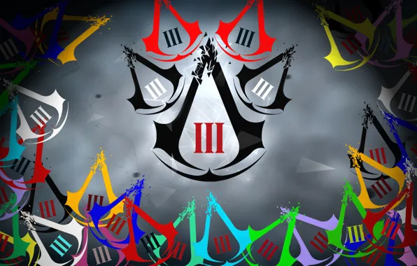 Картинка игра, логотип, символ, Assassins Creed, ассасин