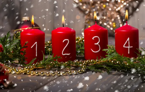 Картинка праздник, новый год, рождество, свечи, christmas, new year, happy new year, merry christmas, candles