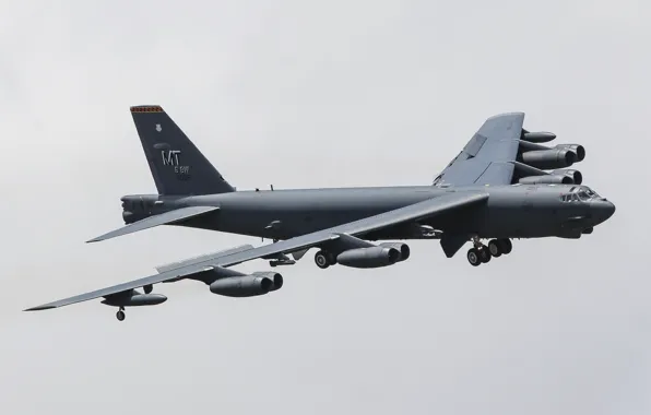 Картинка полет, Boeing, стратегический, бомбардировщи, тяжёлый, Stratofortress, B-52H