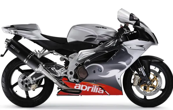 Картинка мотоцикл, motorcycle, спортбайк, sport bike, Aprilia RSV 1000 R