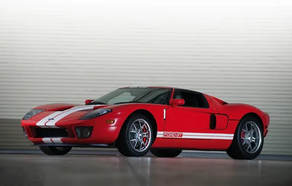 Картинка red, ford, gt
