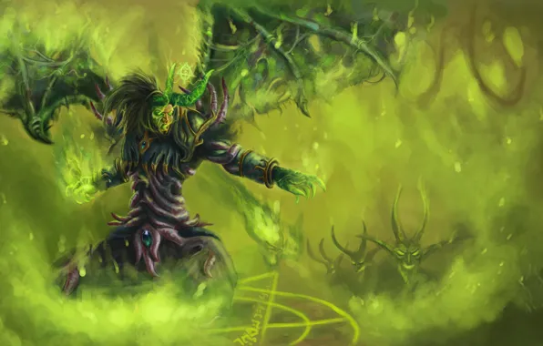 Картинка World of Warcraft, wow, Warlock