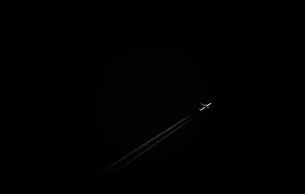 Картинка небо, смерть, след, самолёт, MH17
