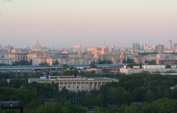 Картинка Город, Москва, Воробьевы горы